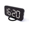 Home LED Clock-No Frills Simple Operation-Large Night Light-Loud Alarm-Snooze-Full Range Brightness Dimmer-Big White Digit Display …