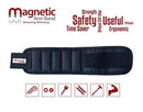 Magnetic Arm Band's Magnetic Wristband - Strong Neodymium Magnets embedded throughout wristband for holding nails, screws, bits, fasteners, washers, bolts, small tools, and much more