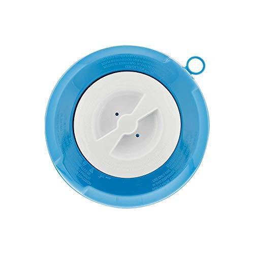 U.S. Pool Supply Pool Floating Collapsible Chlorine 3" or 4" Tablet Chemical Dispenser, 8" Diameter - Adjustable Balanced Chemical Delivery