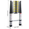 Xaestival EN131 15.5/12.5FT Telescoping Ladder Aluminum Telescopic Extension Tall Multi Purpose (15.5FT)