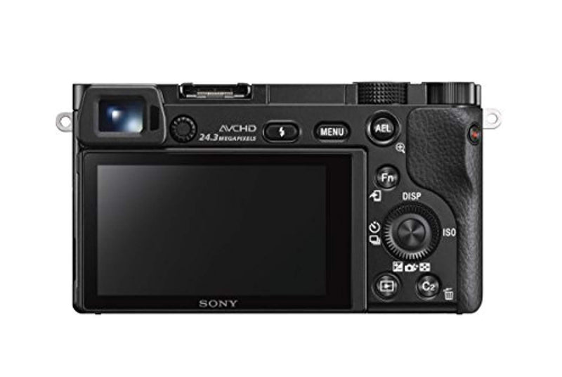 Sony Alpha a6000 Mirrorless Digitial Camera 24.3MP SLR Camera with 3.0-Inch LCD (Black) w/16-50mm Power Zoom Lens