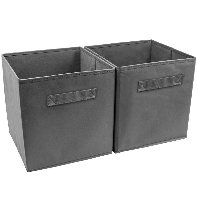 Sorbus Storage Cube Basket Bin, 6 Pack Navy Blue