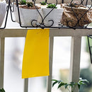 Trapro 20-Pack Dual-Sided Yellow Sticky Traps for Flying Plant Insect Like Fungus Gnats, Aphids, Whiteflies, Leafminers - (6x8 Inches, Twist Ties Included)