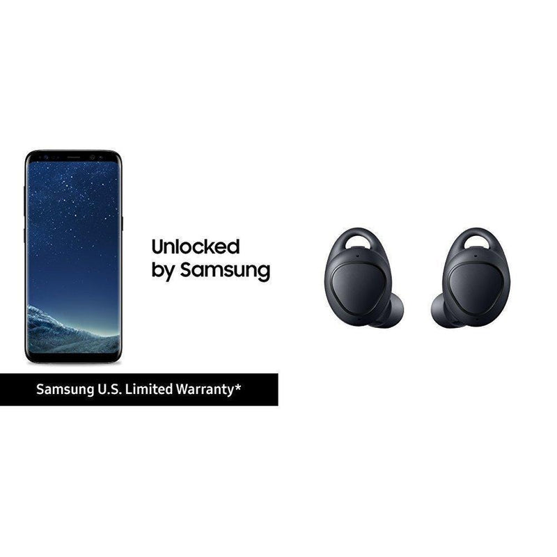 Samsung Galaxy S8 Unlocked 64GB - US Version (Midnight Black) - US Warranty