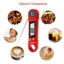 ELYAN Kitchen Thermometer Meat Thermometer Cooking Thermometer BBQ Thermometer Report Thermometer Instant Read Thermometer with Blue Backlit LCD Display Voice for Grilling Food Milk Bath Water