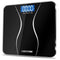 GASON A2 Digital Bathroom Scale Body Accurate Weight with LCD Backlight Display and Step-On Technology,Battery Included,3 Units,396 Pounds Scales,Black