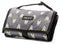 PackIt 10 inch 10 hour Freezable Foldable Reusable Multipal Uses Lunch Bag with Adjustable Strap (Grey Neon Arrows)