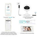 Wansview Wireless IP HD Camera, Home WiFi Security Surveillance Camera for Baby/Elder/ Pet/Nanny Monitor with Night Vision and Two Way Audio K2 (White)