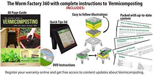 Worm Factory 360 WF360G Worm Composter, Green