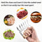 Aoucor Meat Shredder Bear Claws BBQ Stainless Steel Handheld Forks, Kitchen Tool for Shredding, Pulling, Handing, Lifting & Serving Pork, Turkey, Chicken, Brisket - Set of 2