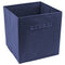 Sorbus Storage Cube Basket Bin, 6 Pack Navy Blue