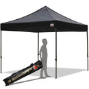 ABCCANOPY Pop up Canopy Tent Commercial Instant Shelter with Wheeled Carry Bag, 10x10 FT Navy Blue