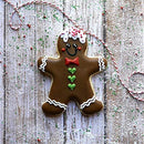 5.8" Large Gingerbread Man Cookie Cutter - Stainless Steel