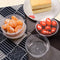 [TashiBox] 8 oz plastic food storage containers with lids - 40 sets