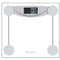 Malama Precision Digital Body Weight Bathroom Scale with Step-On Technology, LCD Backlit Display, 400 lbs Capacity and Accurate Weight Measurements, Silver