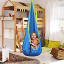 INTEY kids Hanging Chair Child Pod Swing Chair Nook Kids Hammock Chair for Outdoor and Indoor Use