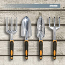 Gardening Tools, Garden Tools, Garden Tool Set, 5 Pieces Kit Gardening Gift Set, with 4 Heavy Duty Cast-Aluminium Tools and Garden Storage (3T)