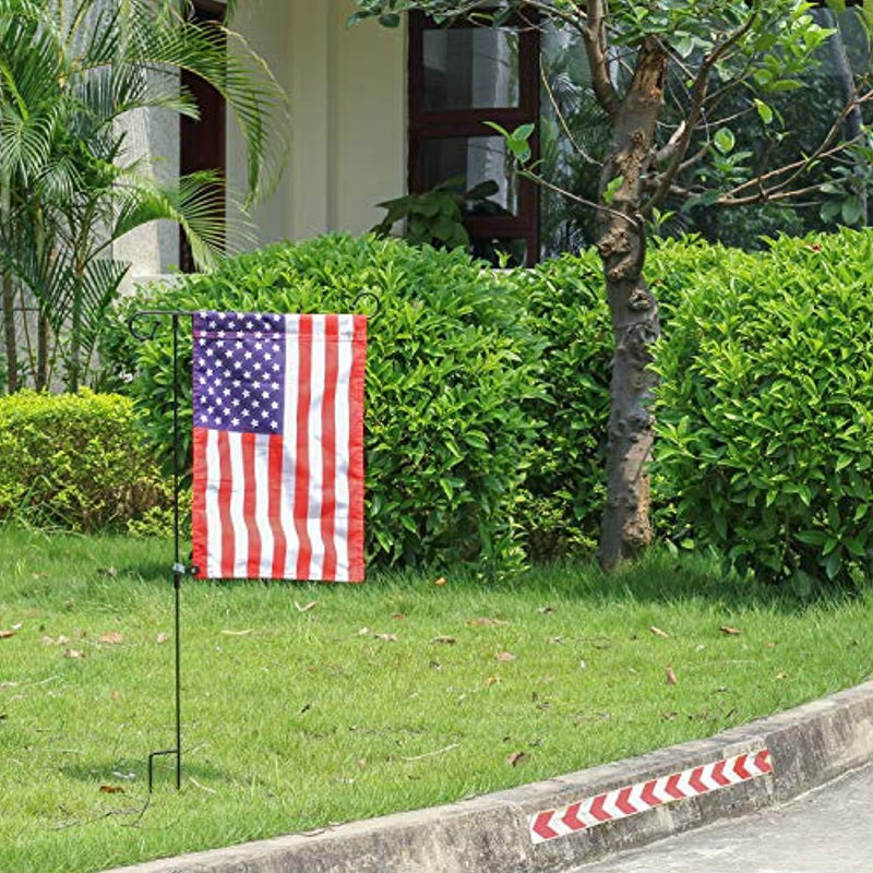 Garden Flag Pole Stand Durable Flagpole18"x35.5" Yard Banner Pole Stand for outdoor Hold Decorative Flags 12.5"x18" or less 10 Sec To Assemble by Oathx