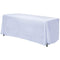 ABCCANOPY 6 FT Rectangle Tablecloth Table Cover for Rectangular Tables in Washable Polyester-Great for Buffet Table Parties Holiday Dinner, Wedding & More Navy Blue