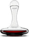 Venero Wine Decanter Aerator Set - Lead Free Crystal Glass Carafe and Stopper - Aerating Liquor Pourer with Lid for Red Wine, Cognac, Bourbon, Scotch, Irish Whiskey - Luxury Gift Box for Men or Women