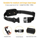 Gasky Bark Collar for Large Medium Dogs Rechargeable Anti Barking Collar Waterproof Upgraded Smart Detection Chip Humane Traning Collar with Beep Vibration and Shock