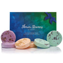 Cleverfy Shower Bombs Aromatherapy - Blue Box Set of [6] Shower Steamers With Essential Oils For Home Spa. Shower Melts a.k.a. Vaporizing Shower Tablets are Perfect for Sinus Relief Like Vapor Bath